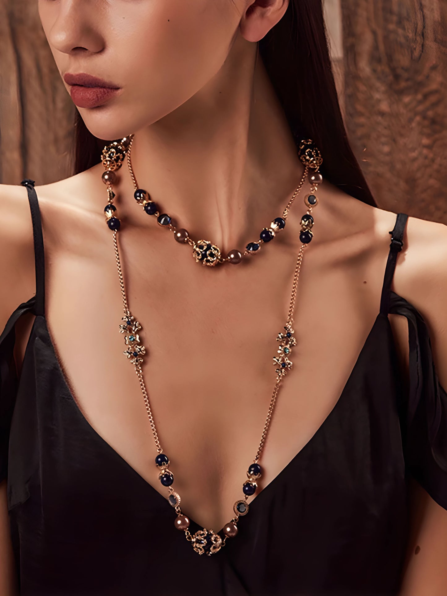 Darla Necklace | 24k Gold Plated