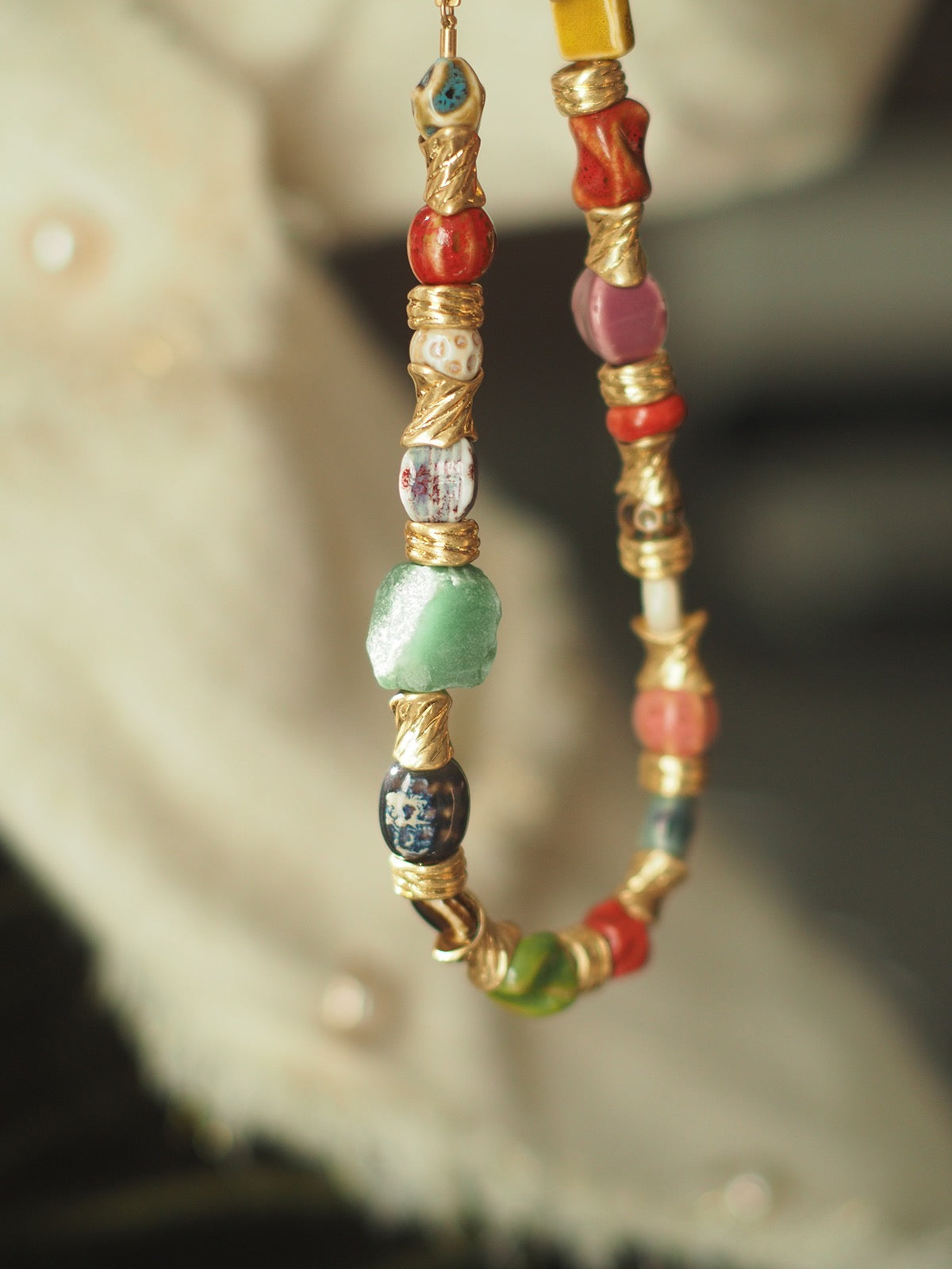 Evangeline Necklace Set | 24k Gold Plated