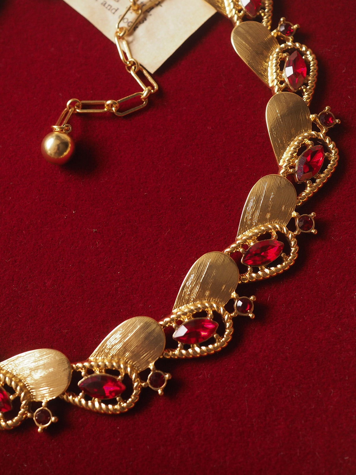 Willa Necklace | 24k Gold Plated