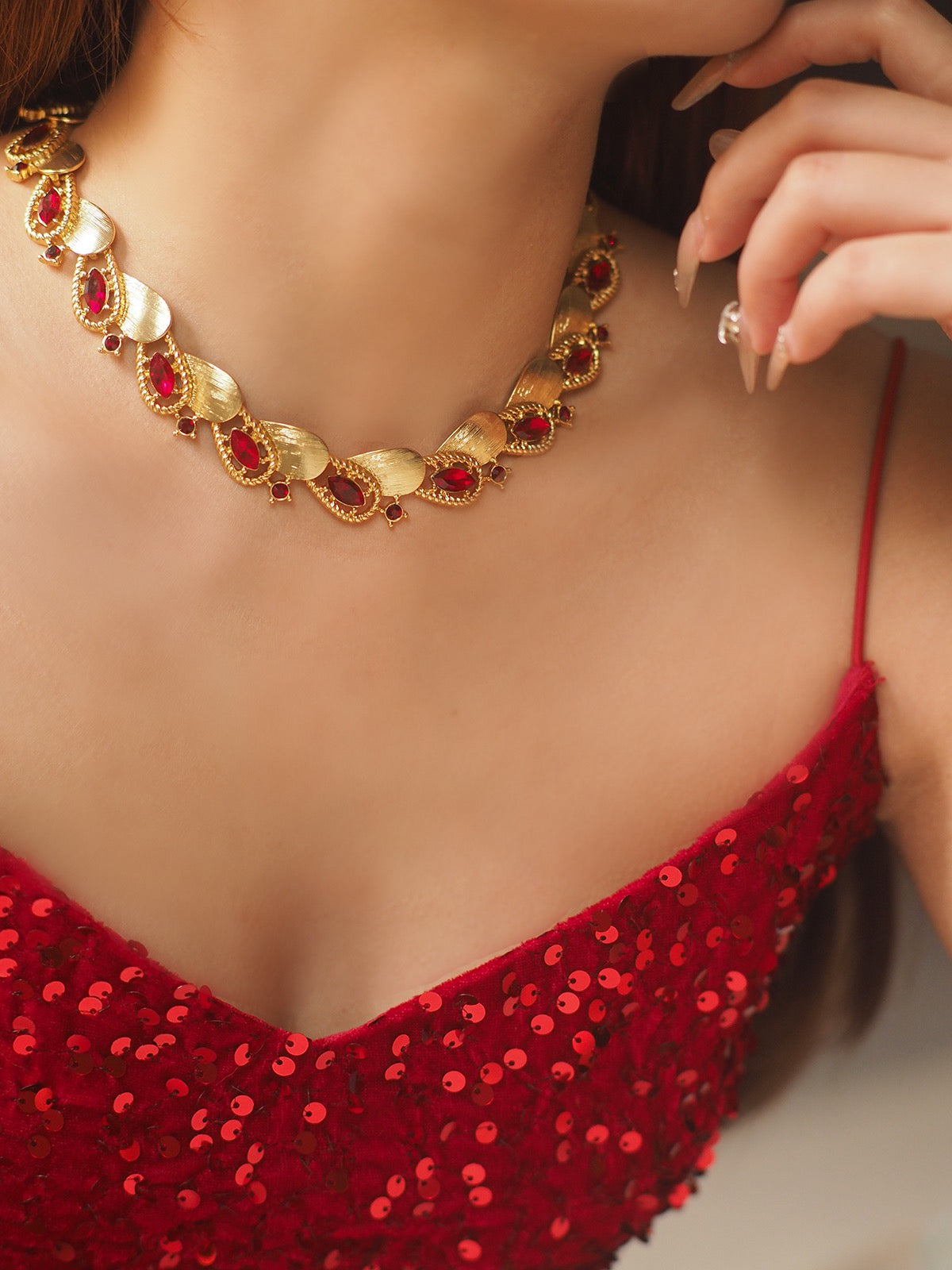 Willa Necklace | 24k Gold Plated