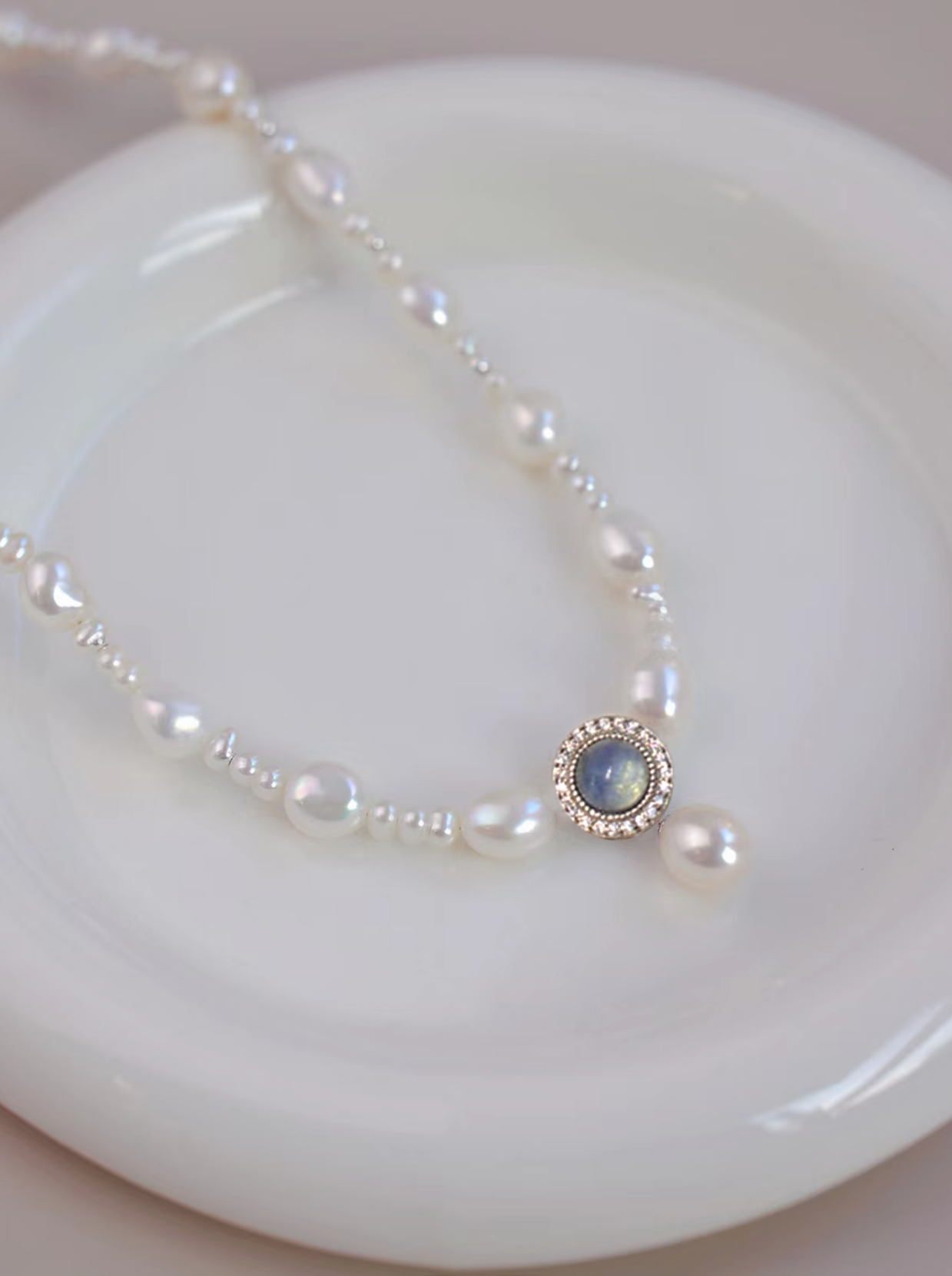 Mariah Pearl Necklace