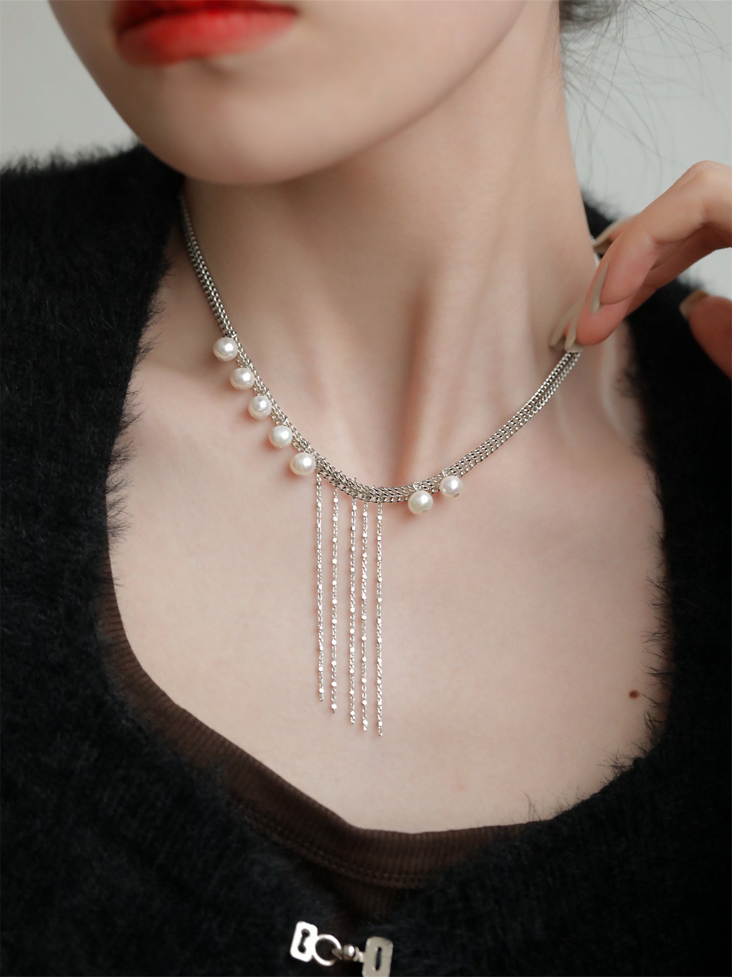 Roxanne Pearl Necklace
