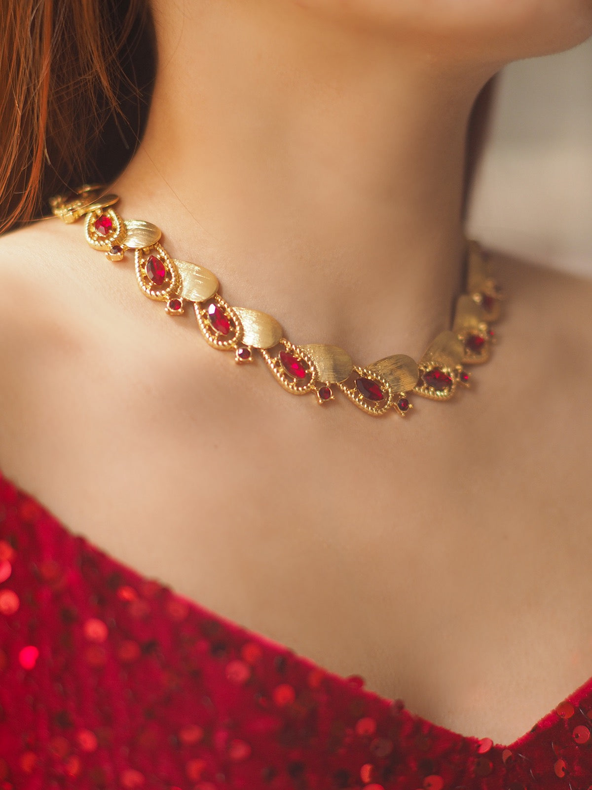Willa Necklace | 24k Gold Plated