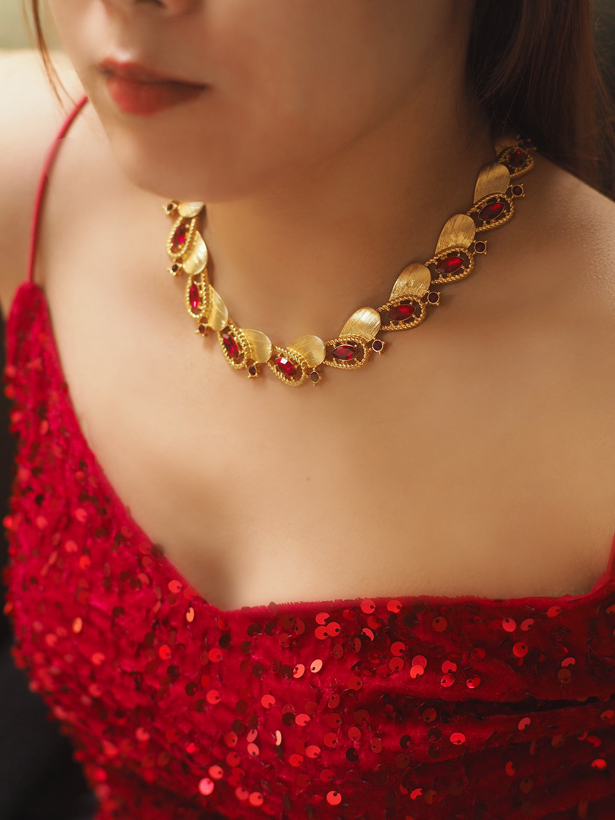 Willa Necklace | 24k Gold Plated