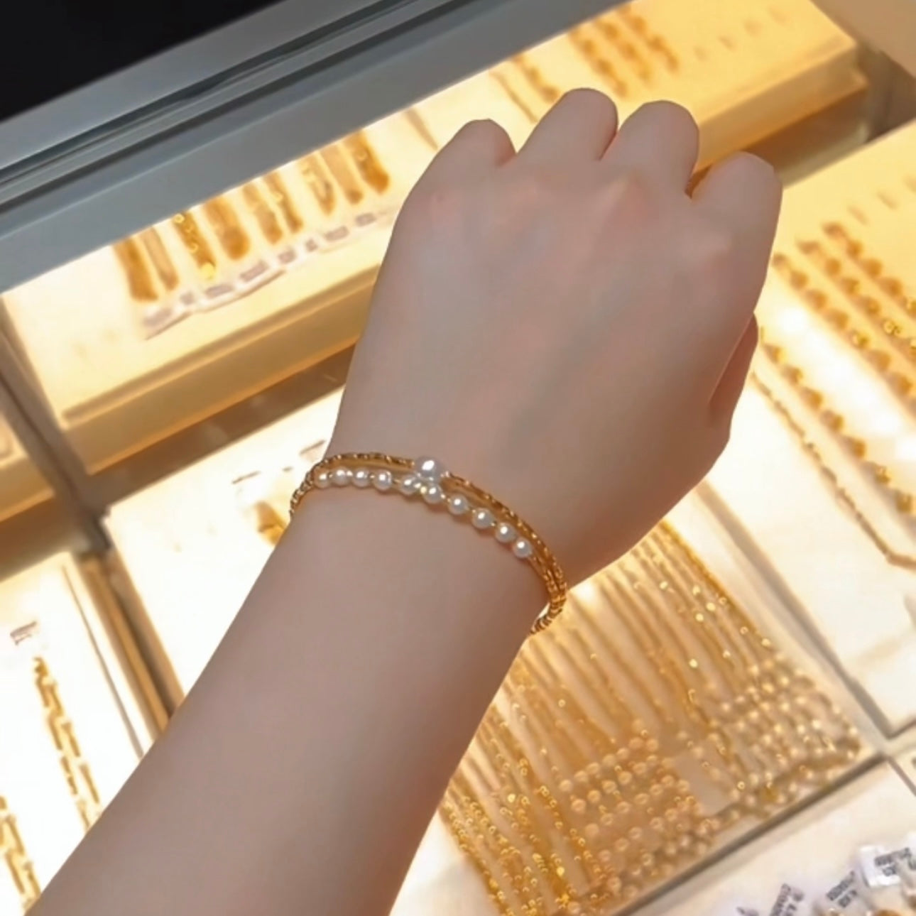 Esme Bracelet Set | 24k Gold Plated