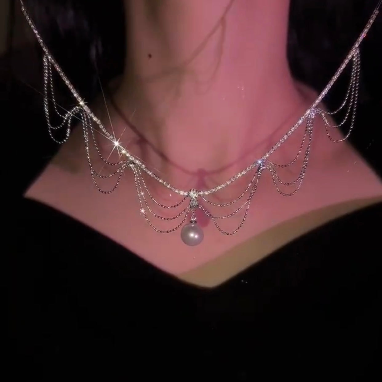 Olivette Necklace | Sterling Silver
