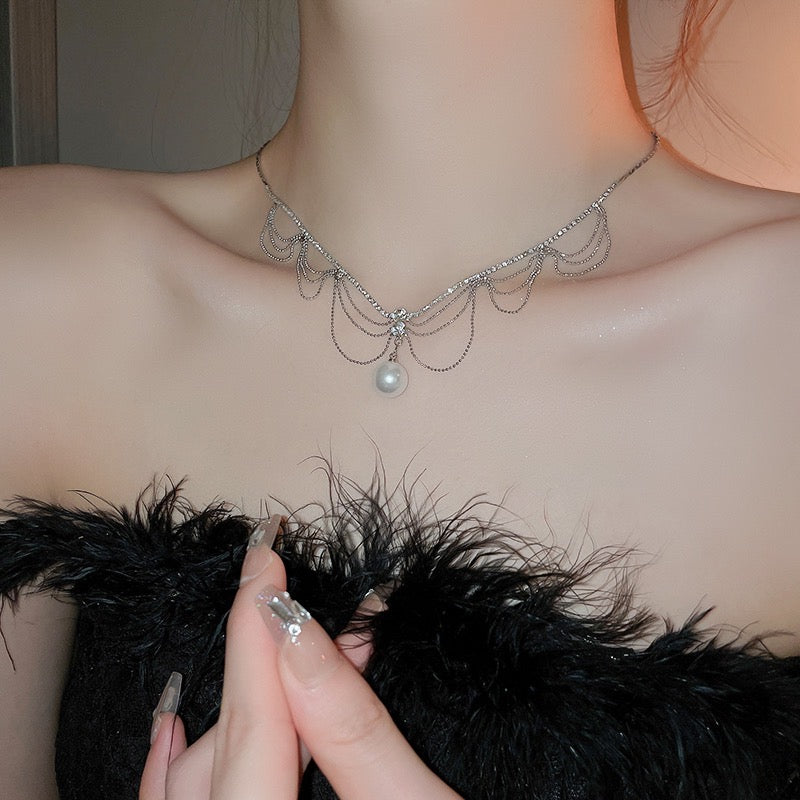 Olivette Necklace | Sterling Silver