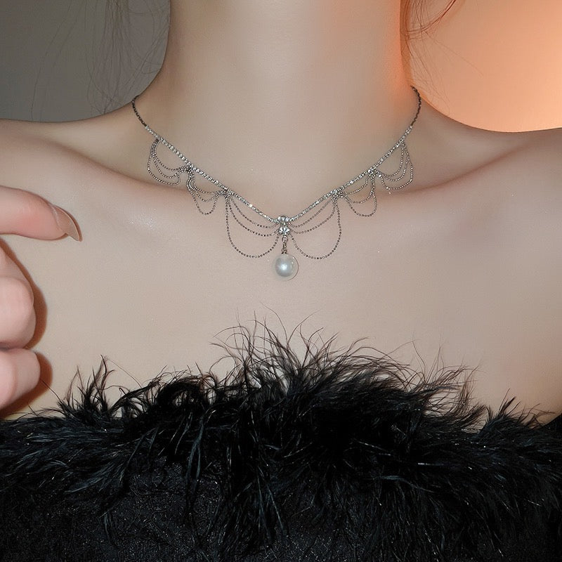 Olivette Necklace | Sterling Silver