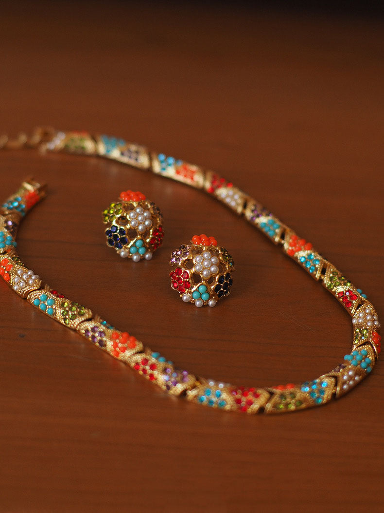Damaris Necklace | 24k Gold Plated