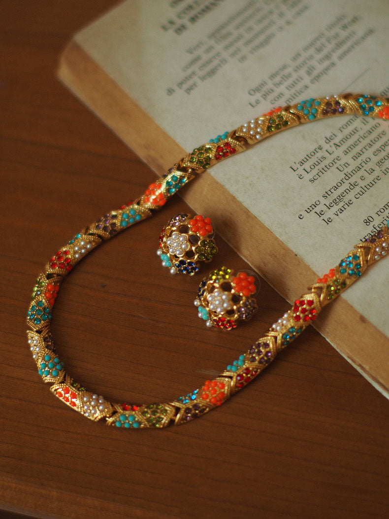 Damaris Necklace | 24k Gold Plated