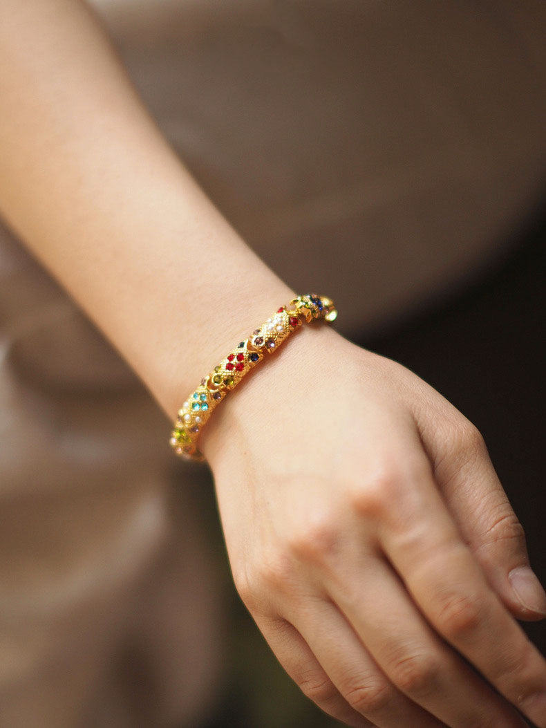 Damaris Necklace | 24k Gold Plated