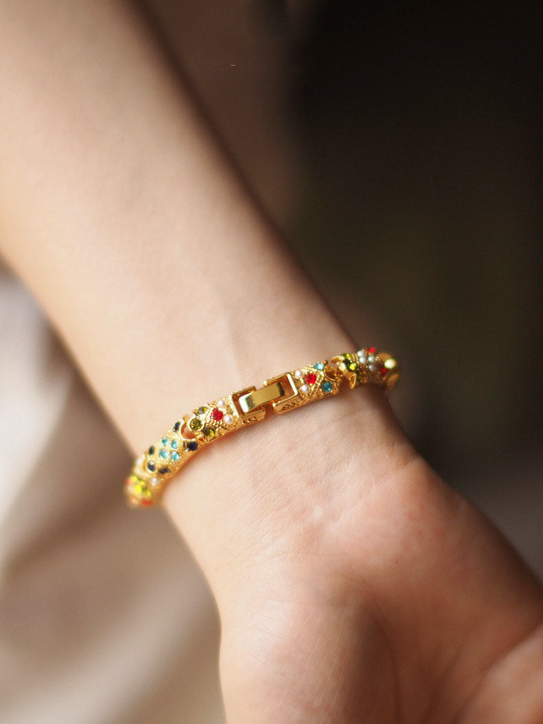 Damaris Necklace | 24k Gold Plated