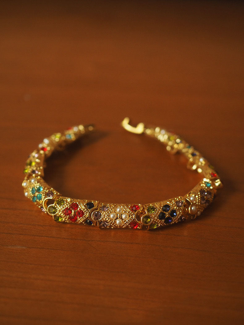 Damaris Necklace | 24k Gold Plated