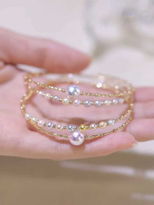 Hera Pearl Bracelet | 24k Gold Plated