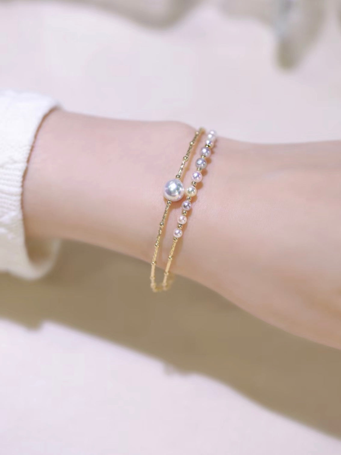 Hera Pearl Bracelet | 24k Gold Plated