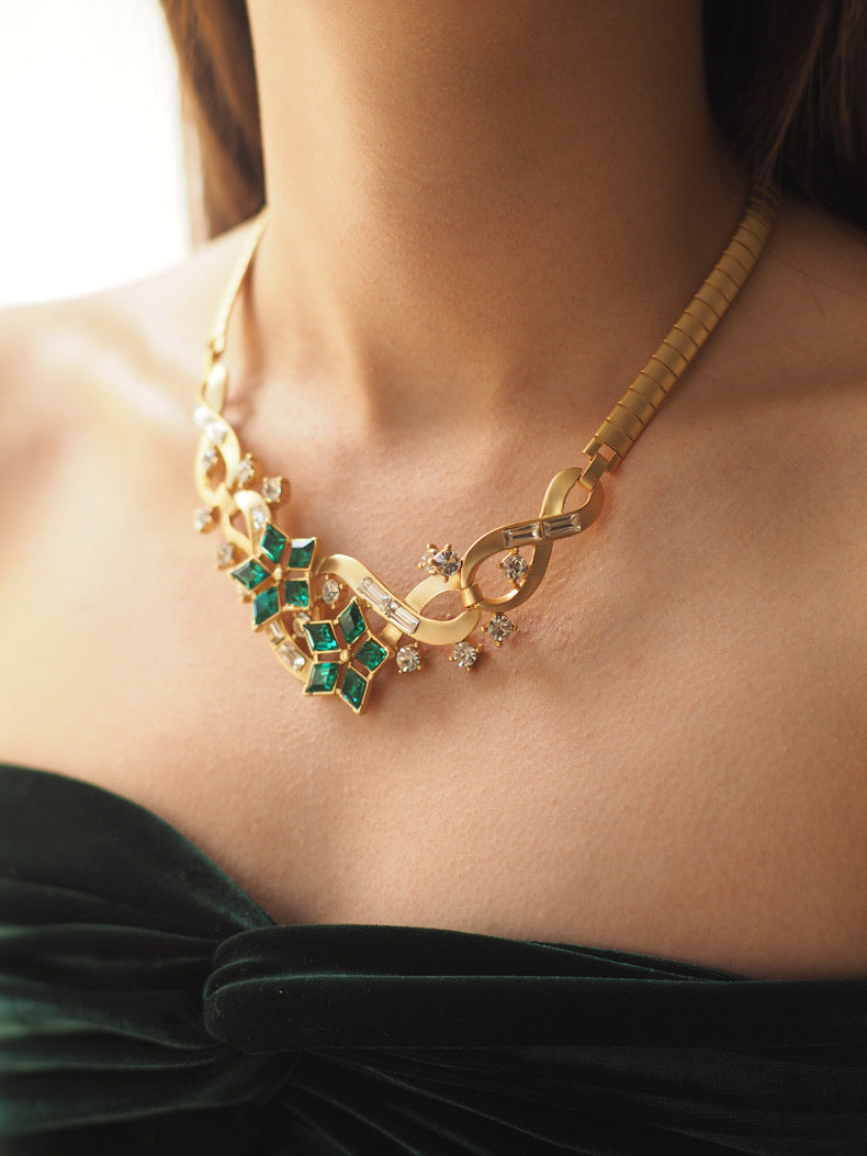 Millicent Necklace | 24k Gold Plated