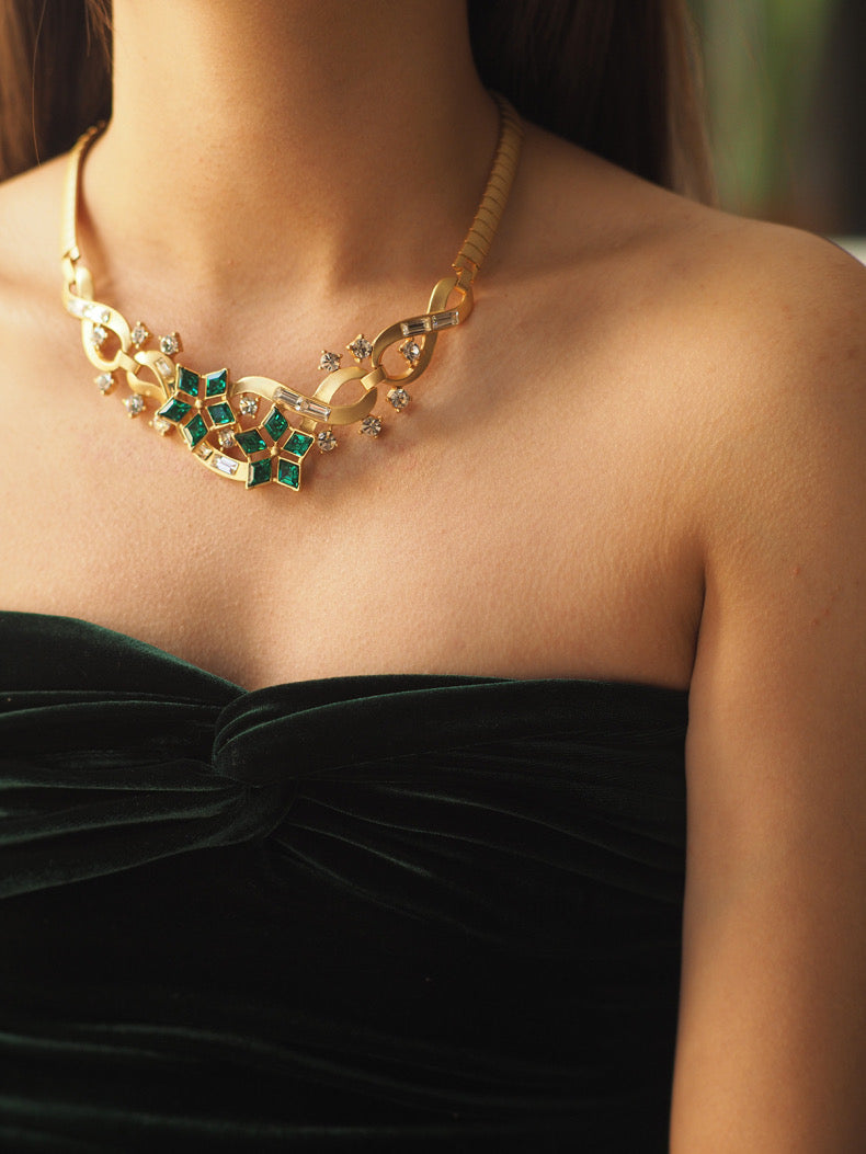 Millicent Necklace | 24k Gold Plated