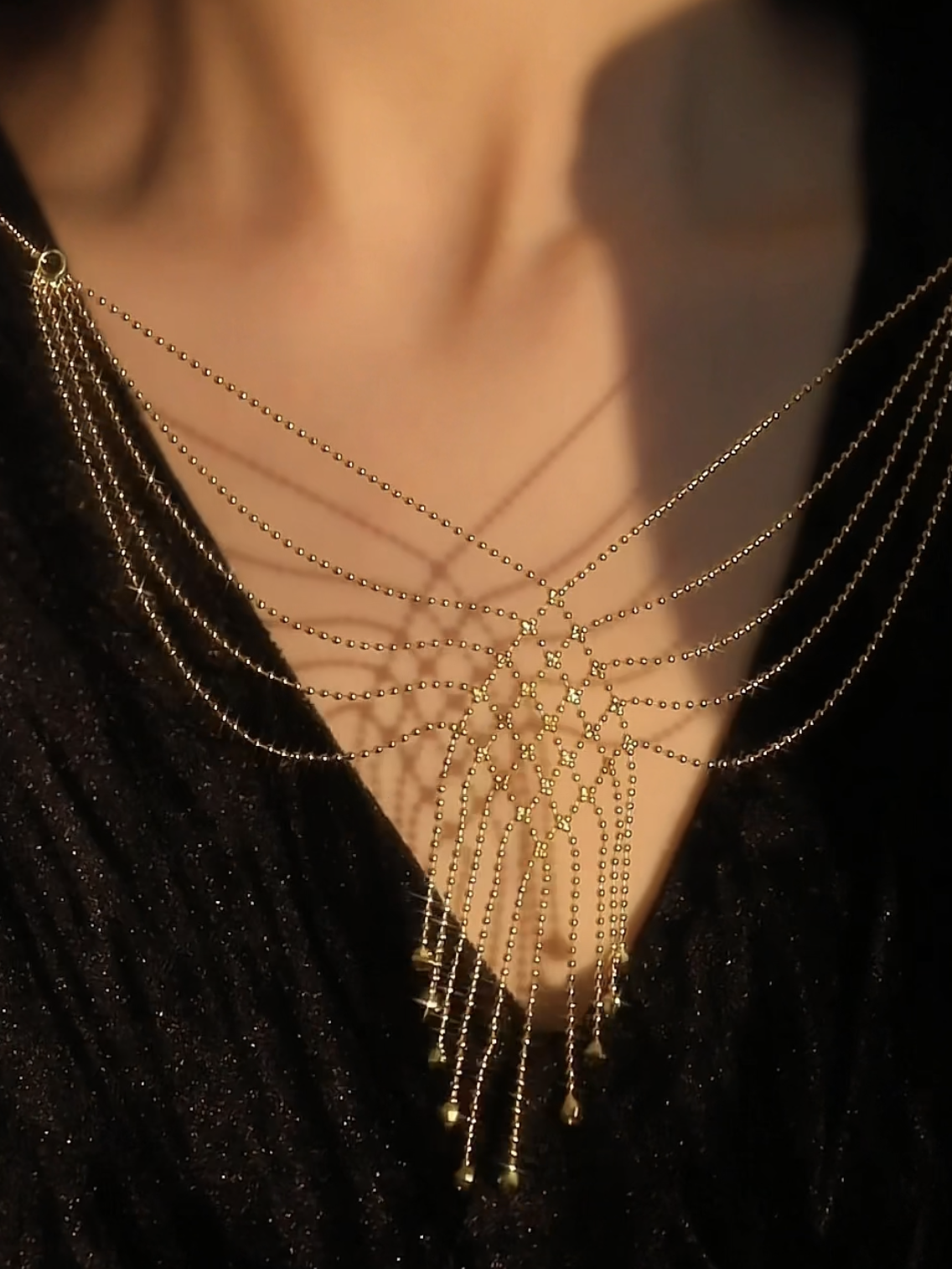 Phyllys Necklace | 24k Gold Plated