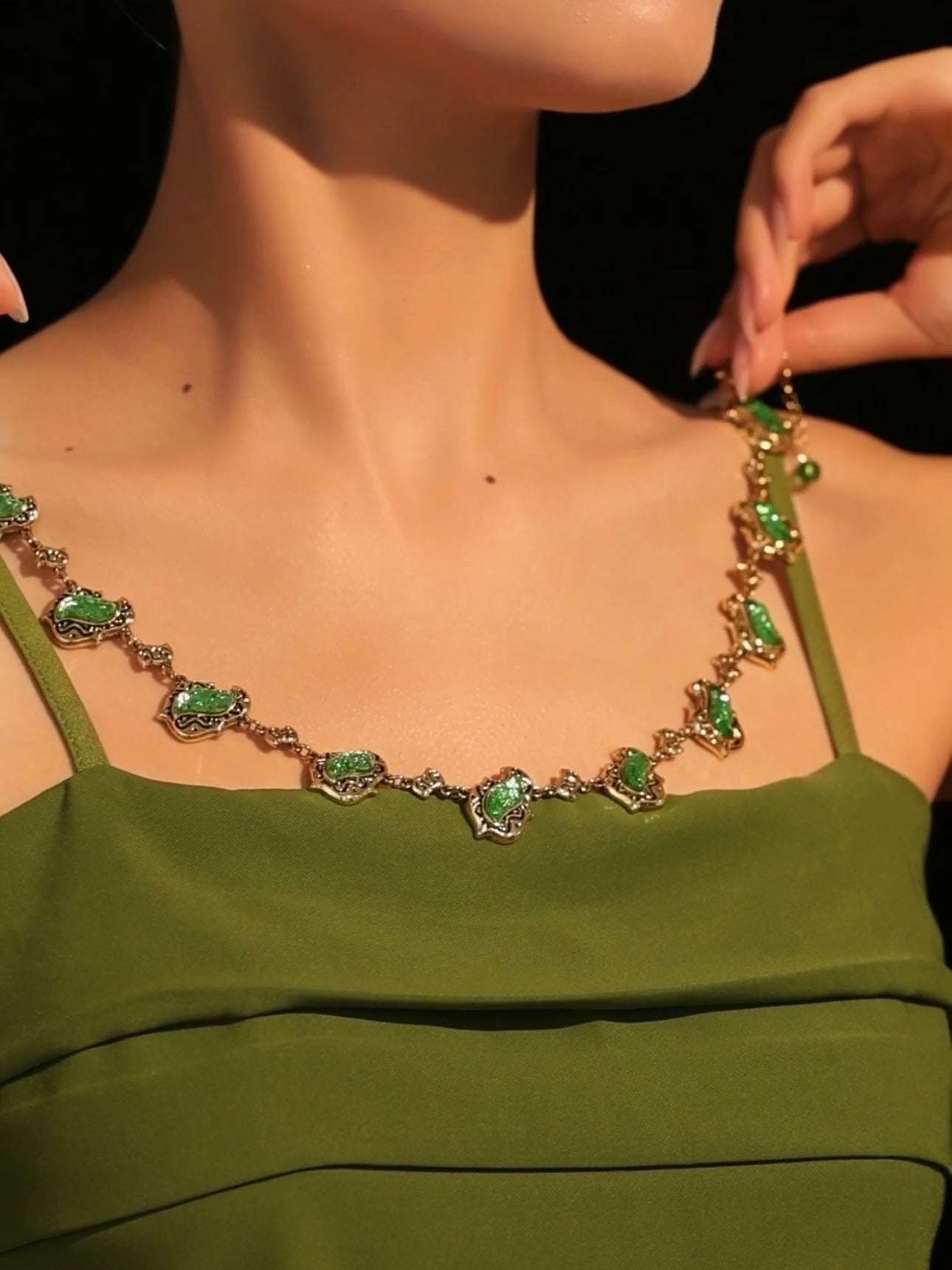 Annmarie Necklace | 24k Gold Plated
