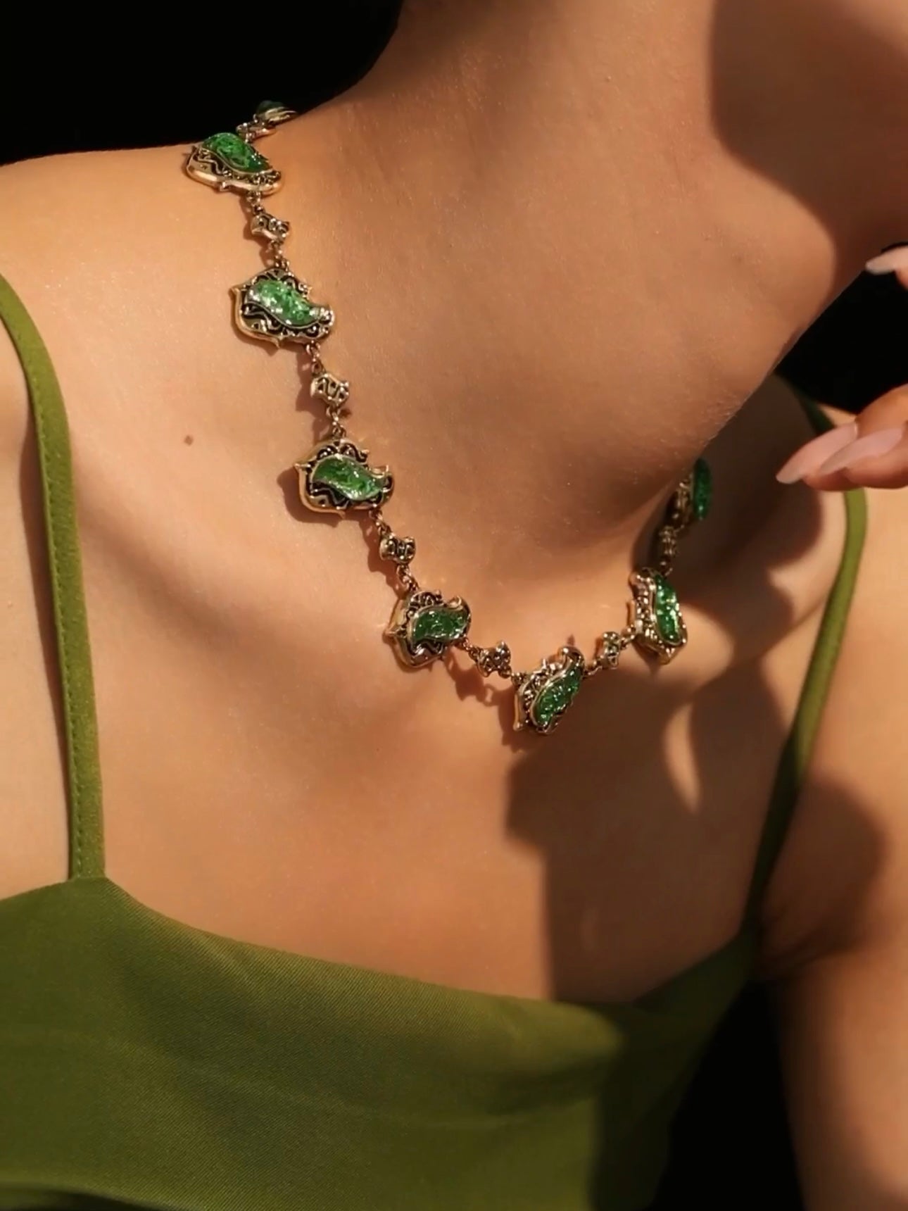 Annmarie Necklace | 24k Gold Plated