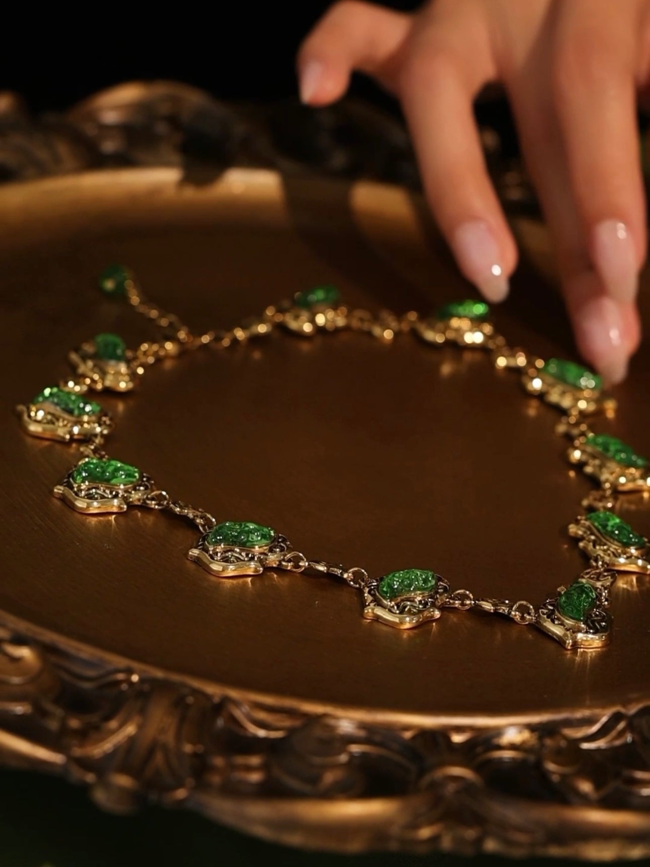 Annmarie Necklace | 24k Gold Plated