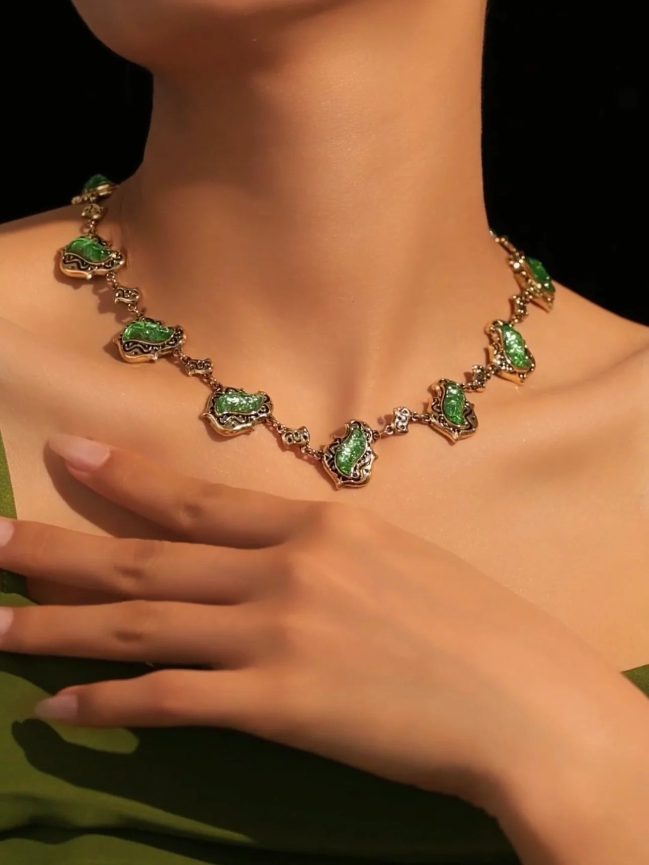 Annmarie Necklace | 24k Gold Plated