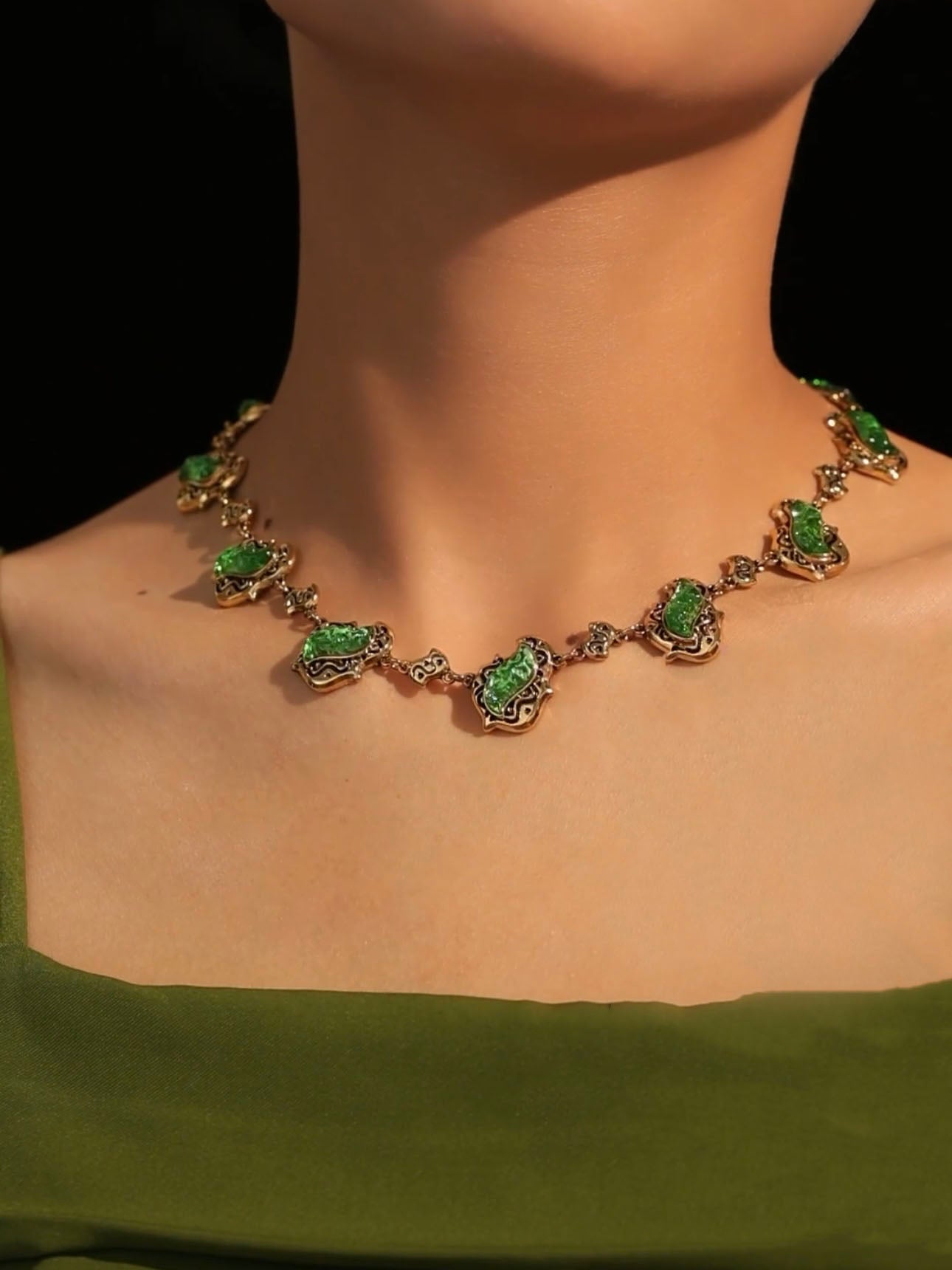 Annmarie Necklace | 24k Gold Plated