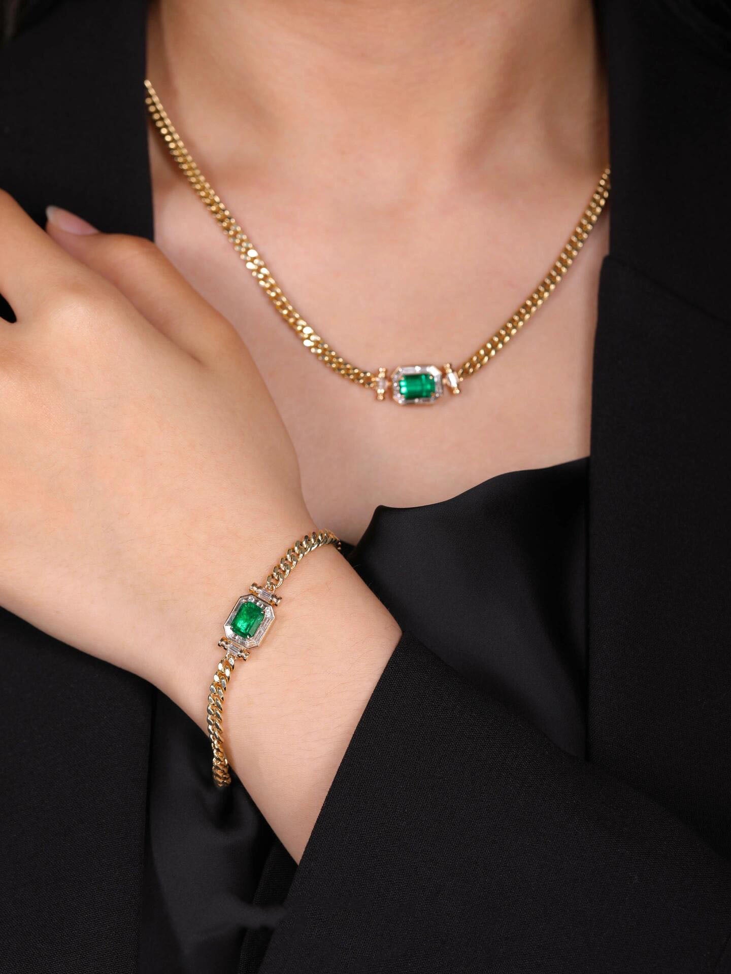 Vera Necklace Set | 24k Gold Plated