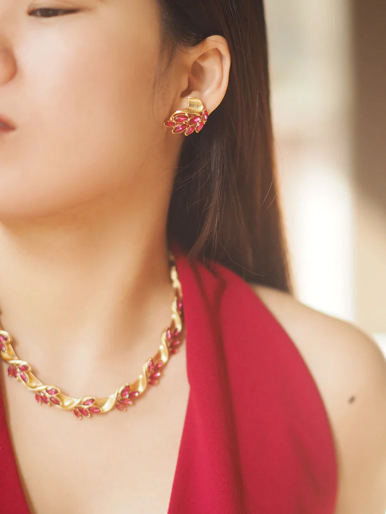 Gwendolyn Necklace | 24k Gold Plated