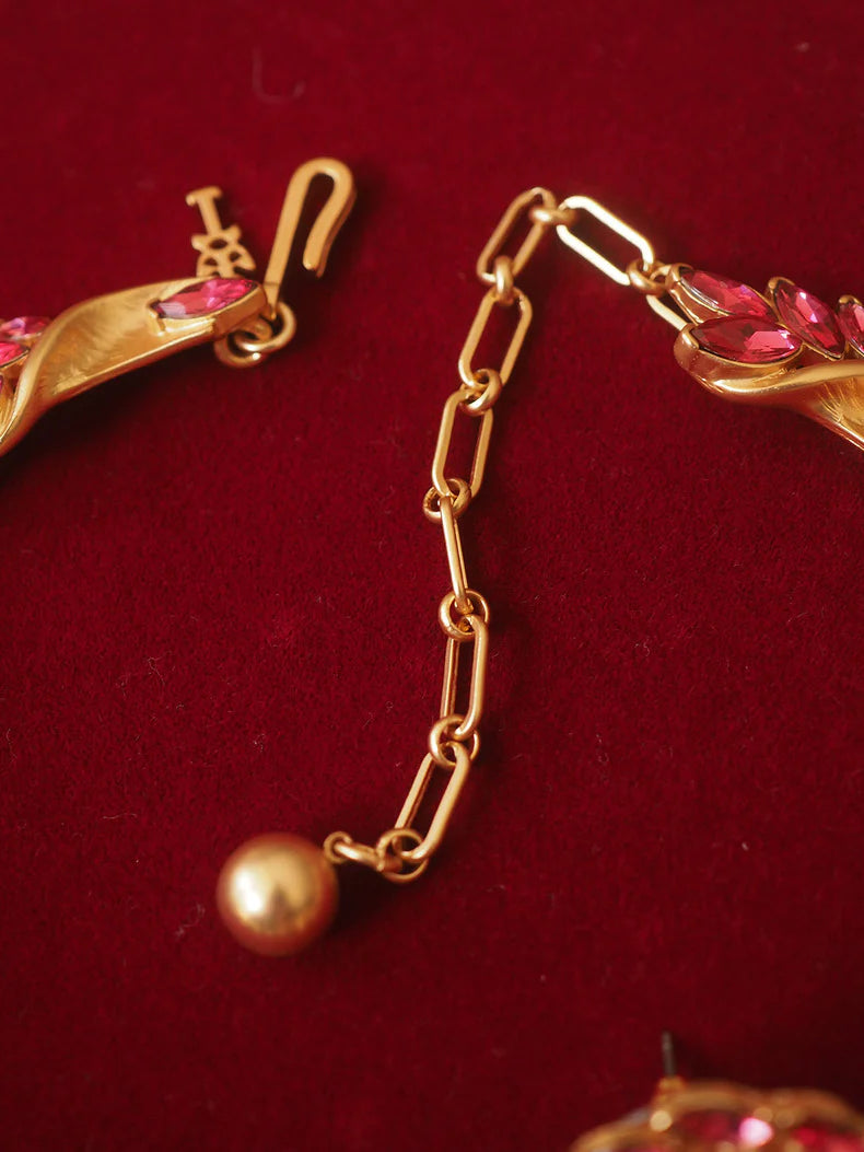 Gwendolyn Necklace | 24k Gold Plated