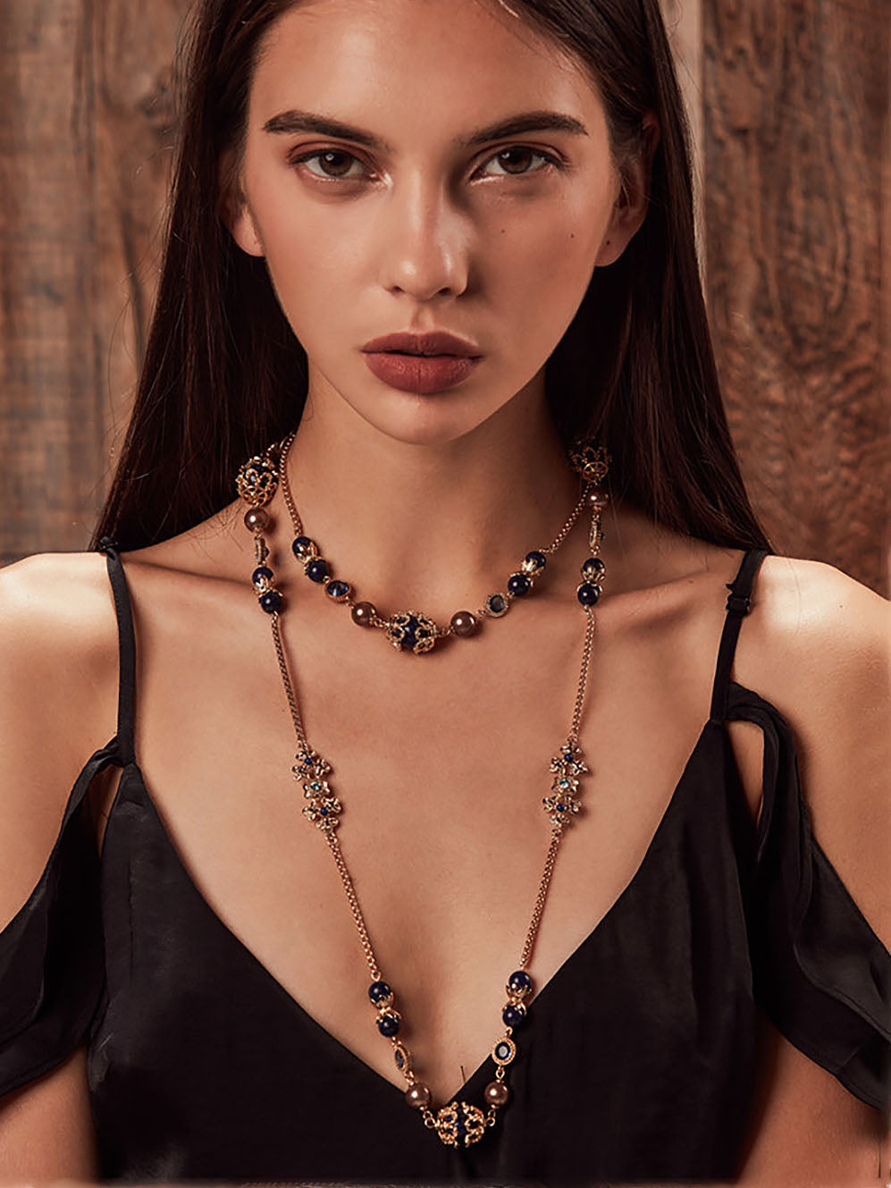 Darla Necklace | 24k Gold Plated