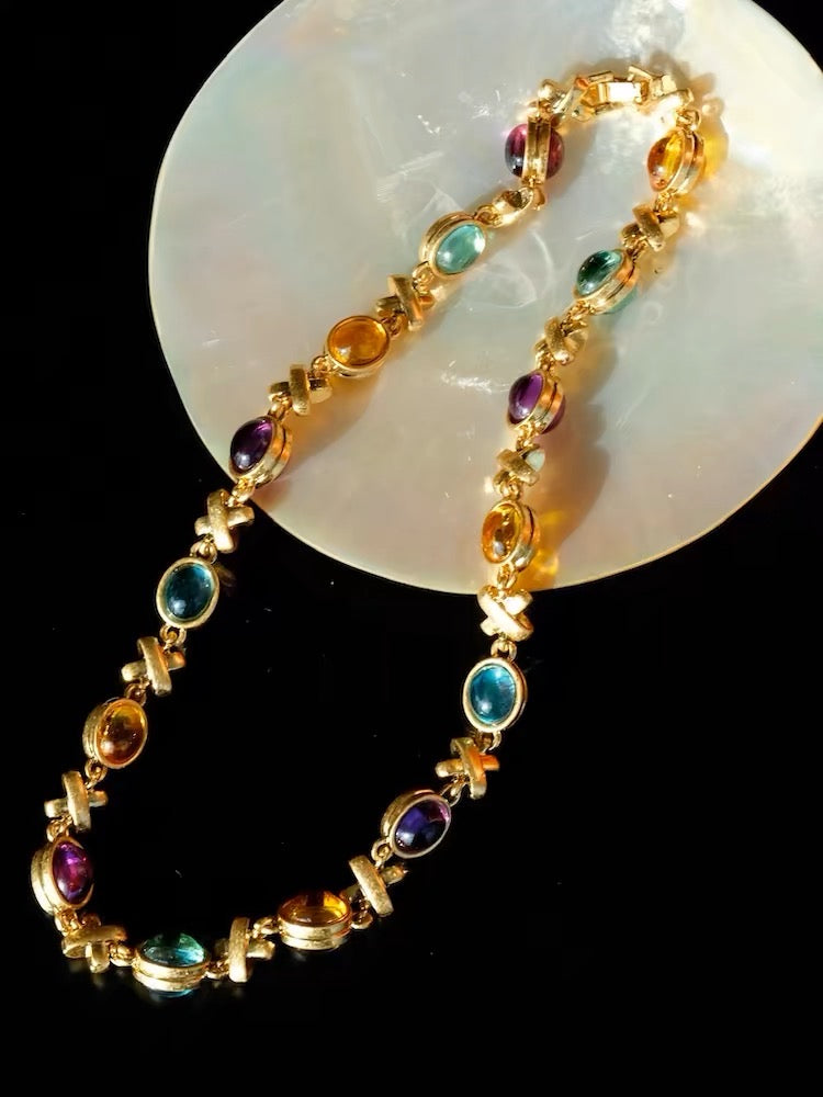 Cassandra Necklace Set | 24k Gold Plated