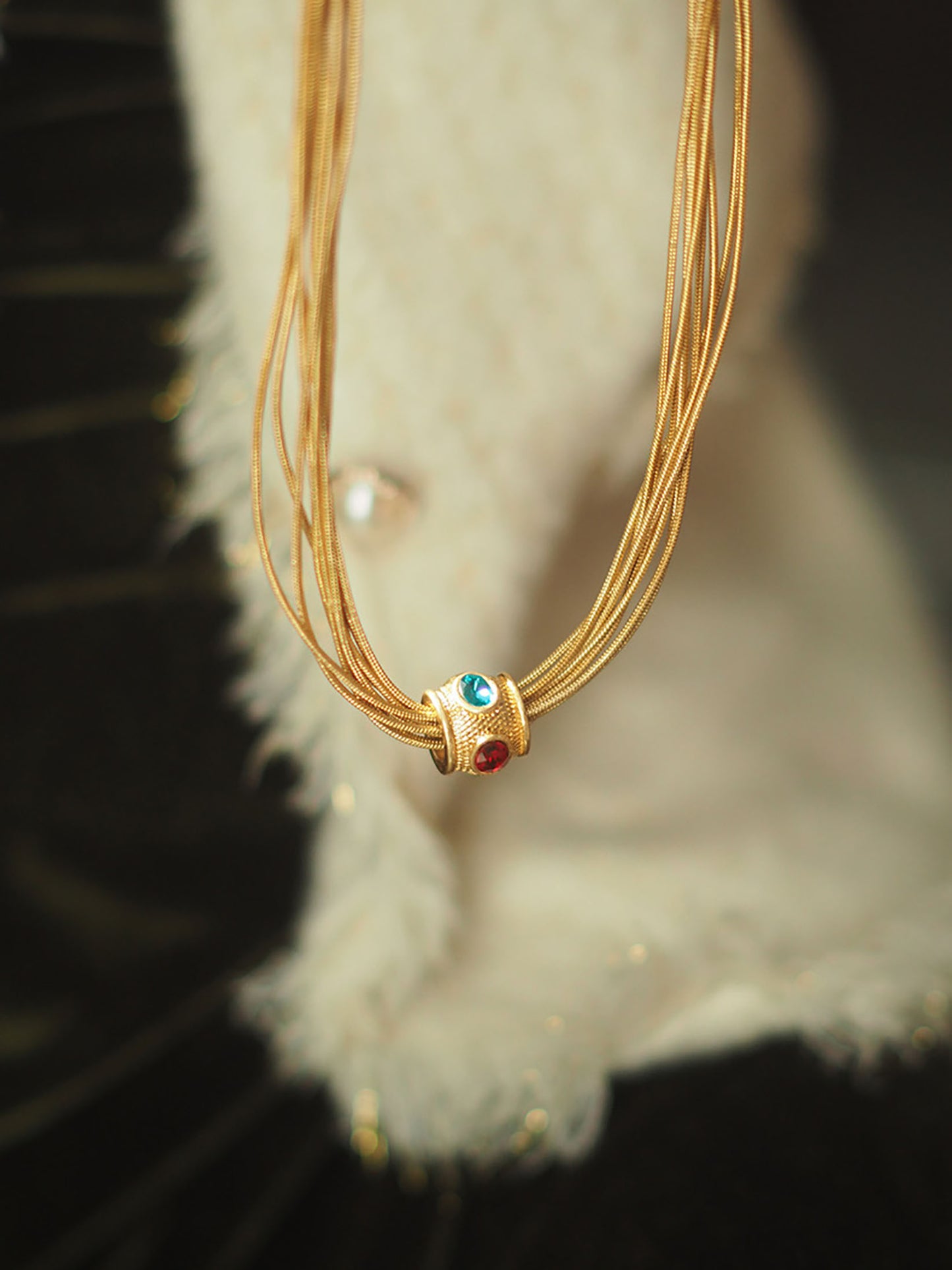 Eloise Necklace | 24k Gold Plated