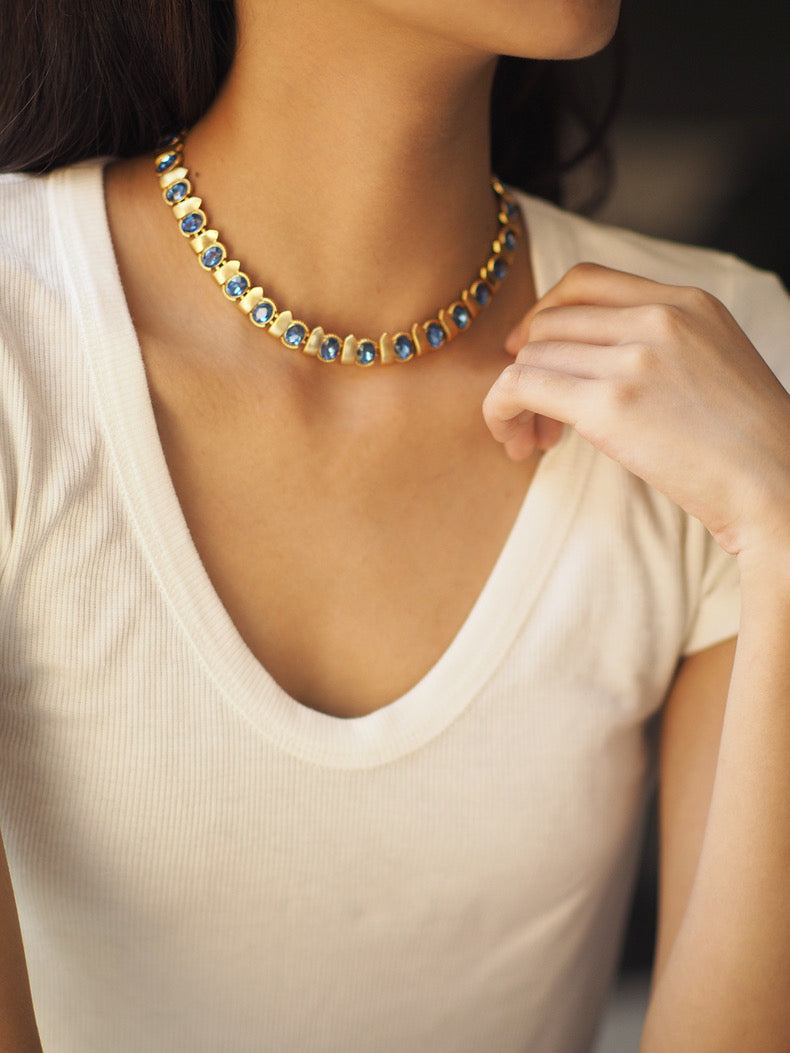 Nadine Necklace | 24k Gold Plated