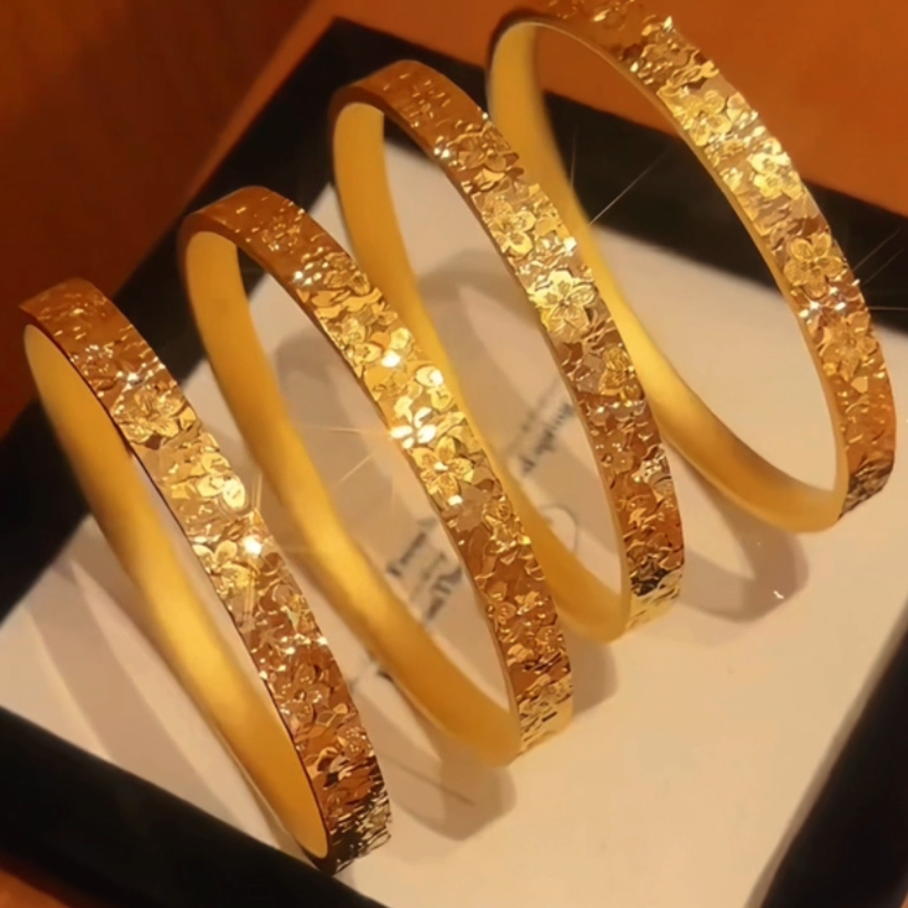 Hana Bracelet Set | 24k Gold Plated
