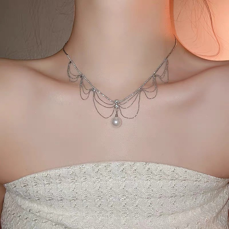 Olivette Necklace | Sterling Silver