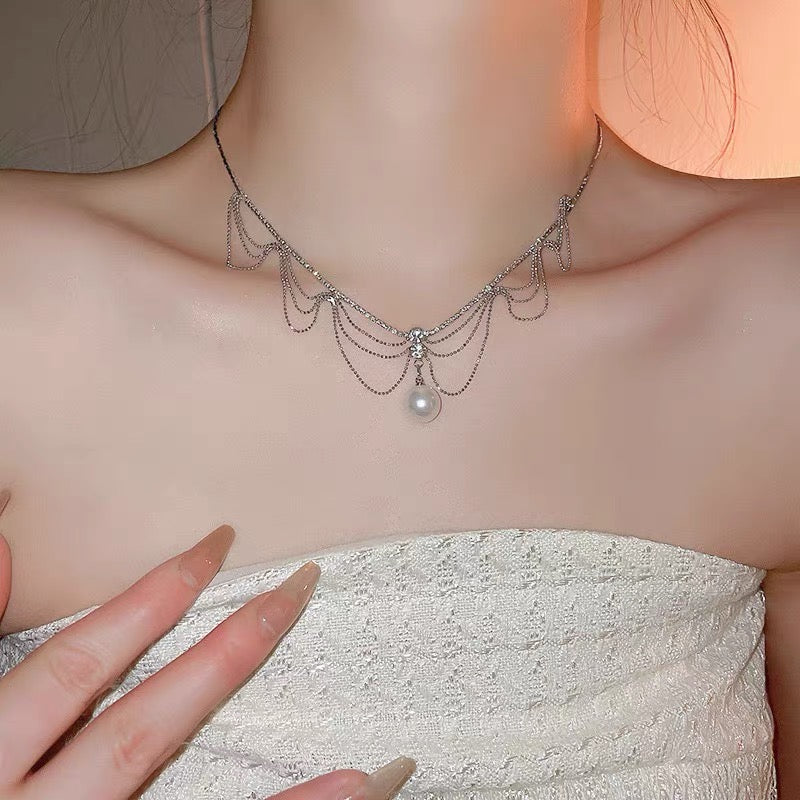 Olivette Necklace | Sterling Silver