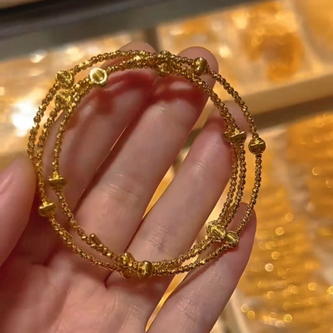 Claire Bracelet | 24k Gold Plated