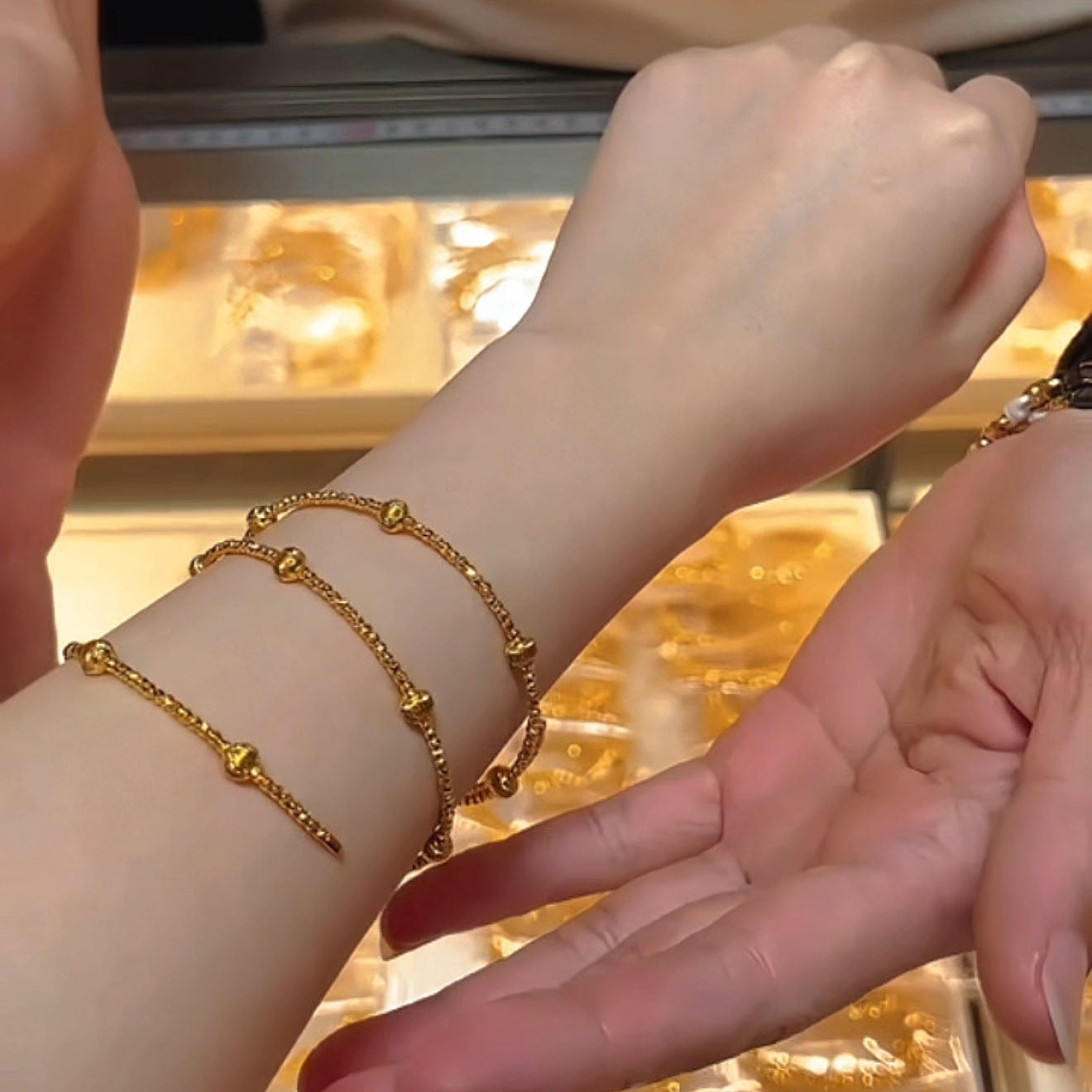 Claire Bracelet | 24k Gold Plated