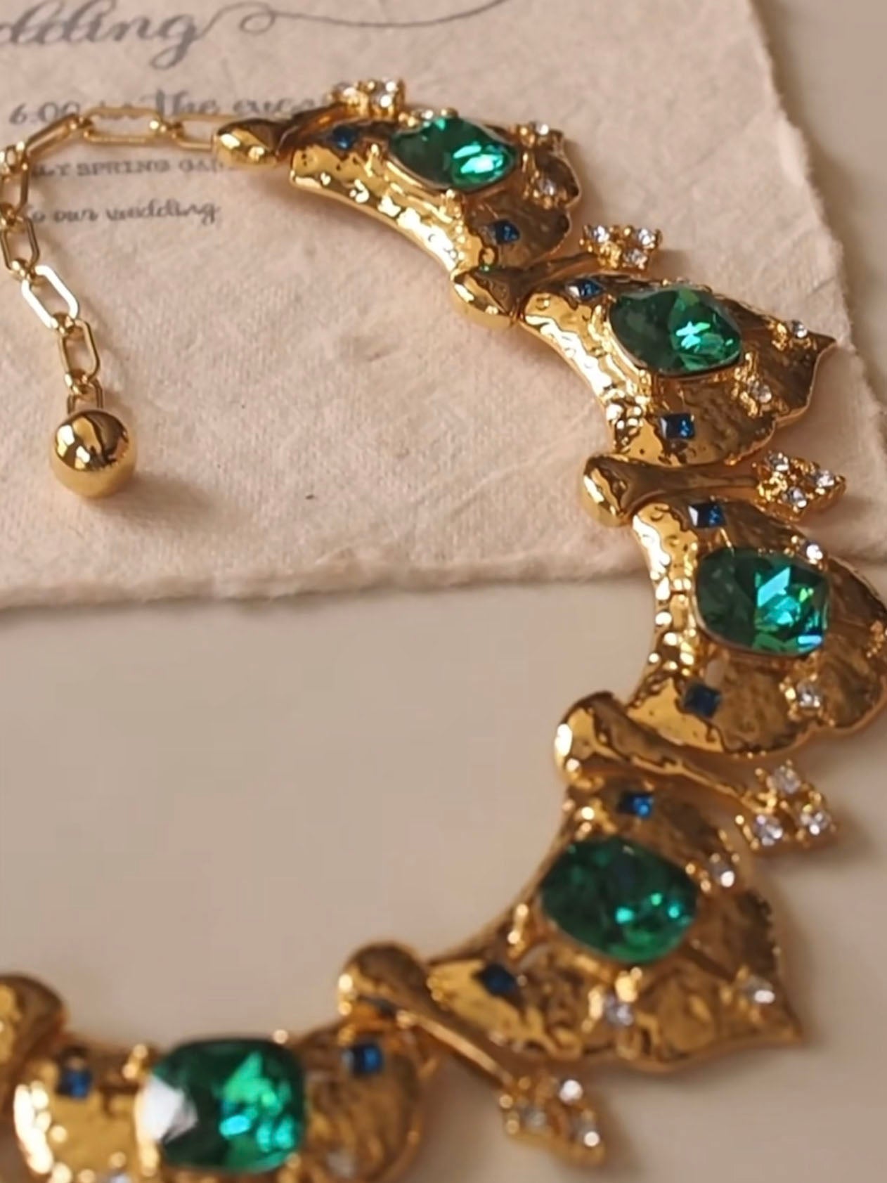 Lois Necklace | 24k Gold Plated