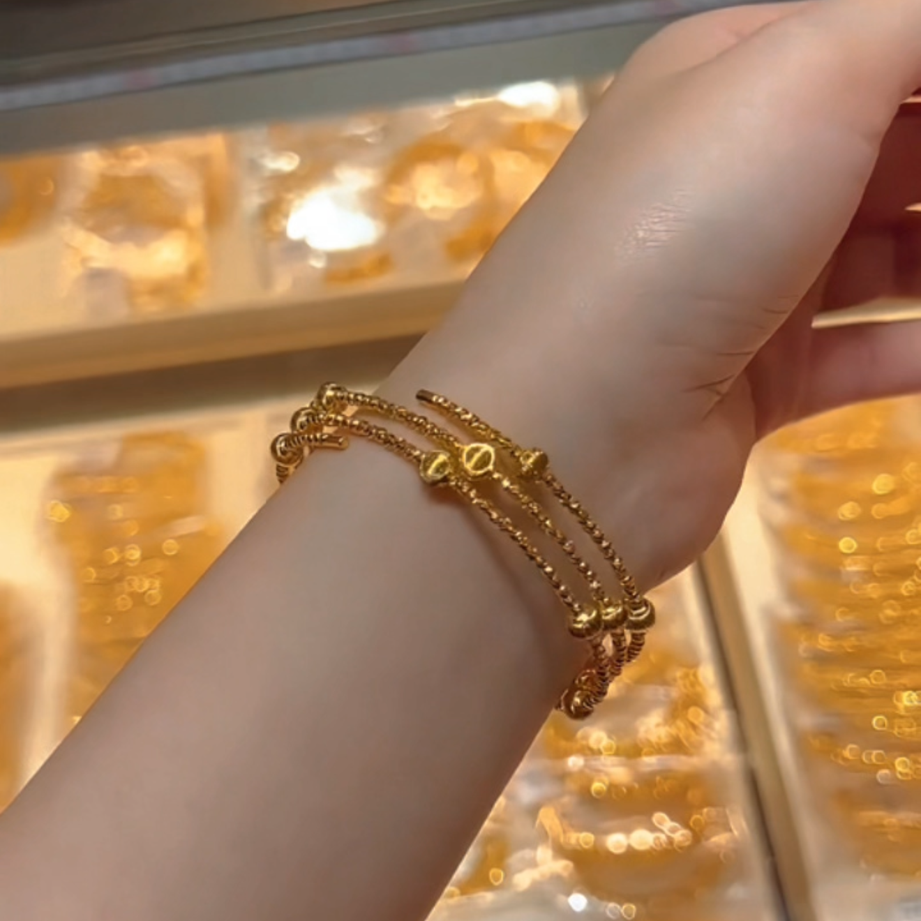 Claire Bracelet | 24k Gold Plated