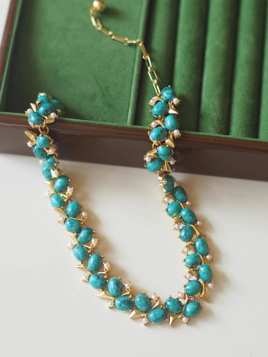 Elspeth Necklace Set | 24k Gold Plated