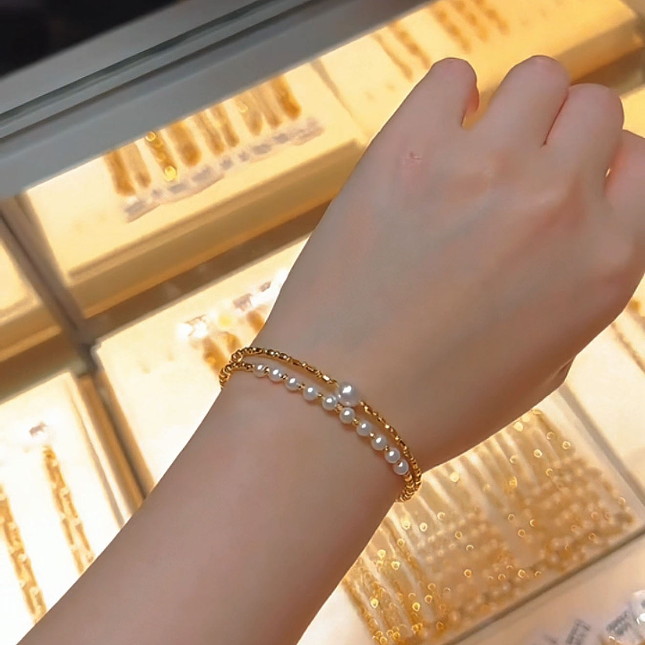 Esme Bracelet Set | 24k Gold Plated