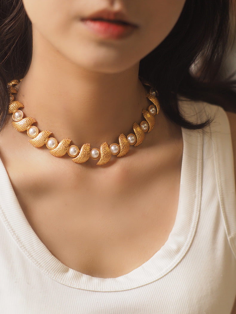 Katherine Necklace | 24k Gold Plated