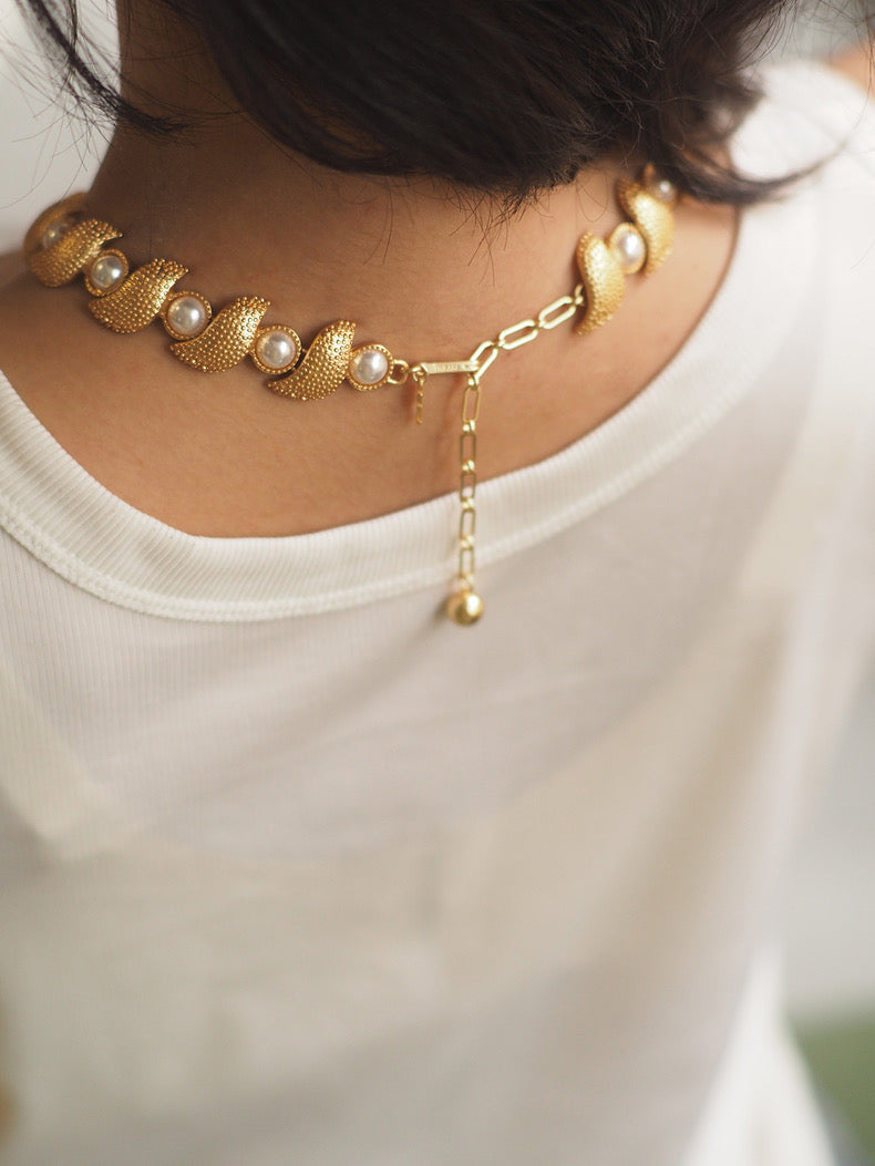 Katherine Necklace | 24k Gold Plated