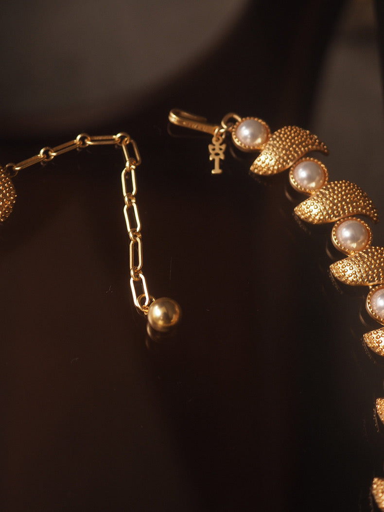 Katherine Necklace | 24k Gold Plated