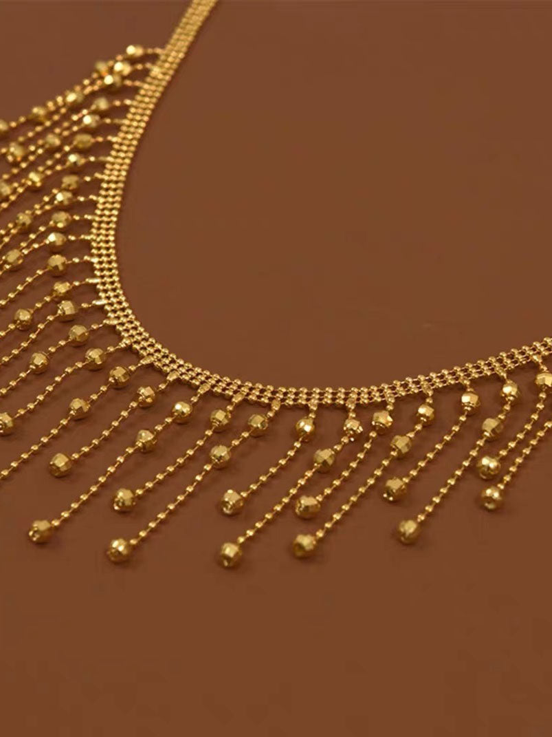 Faye Necklace | 24k Gold Plated