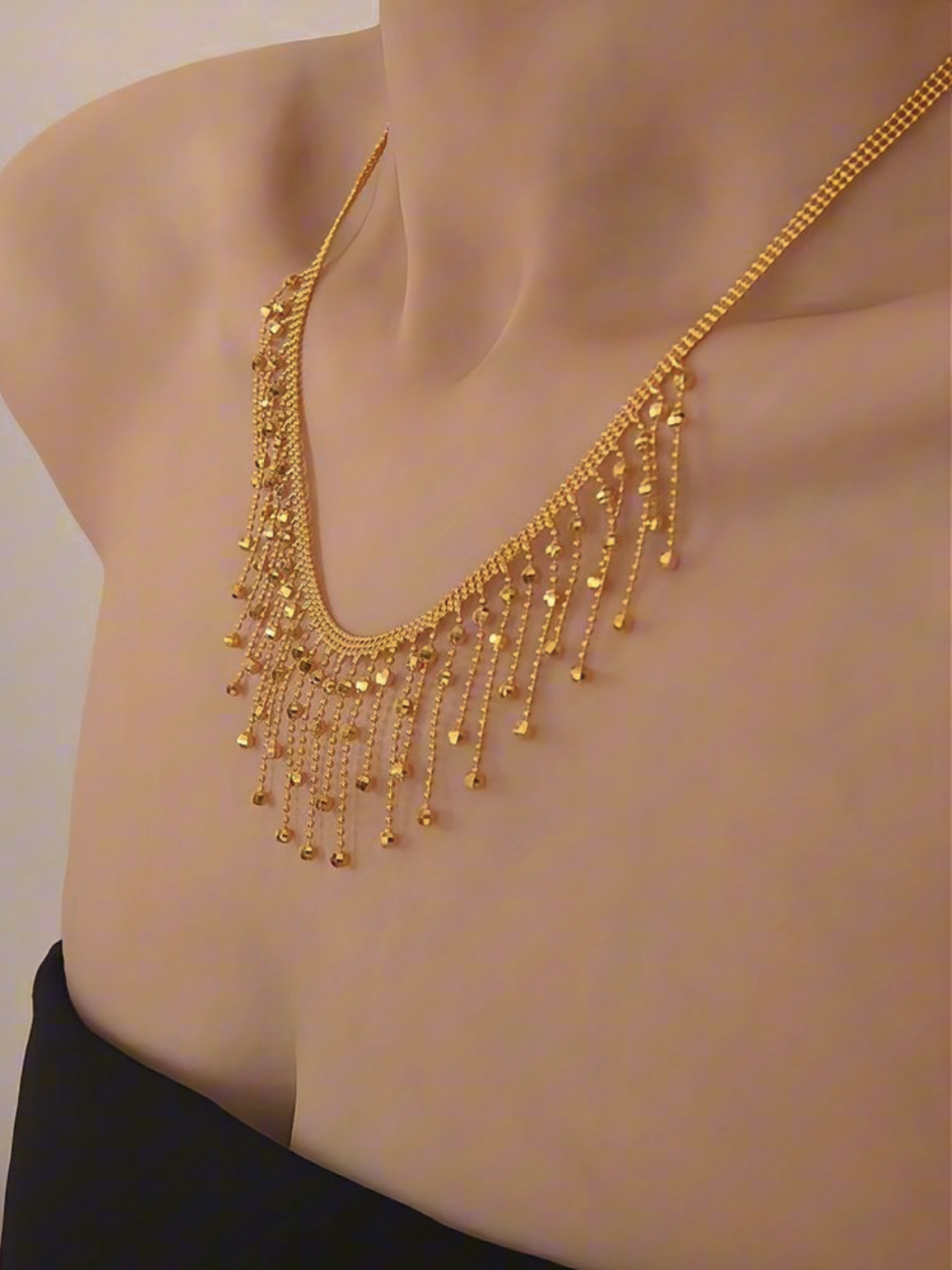 Faye Necklace | 24k Gold Plated