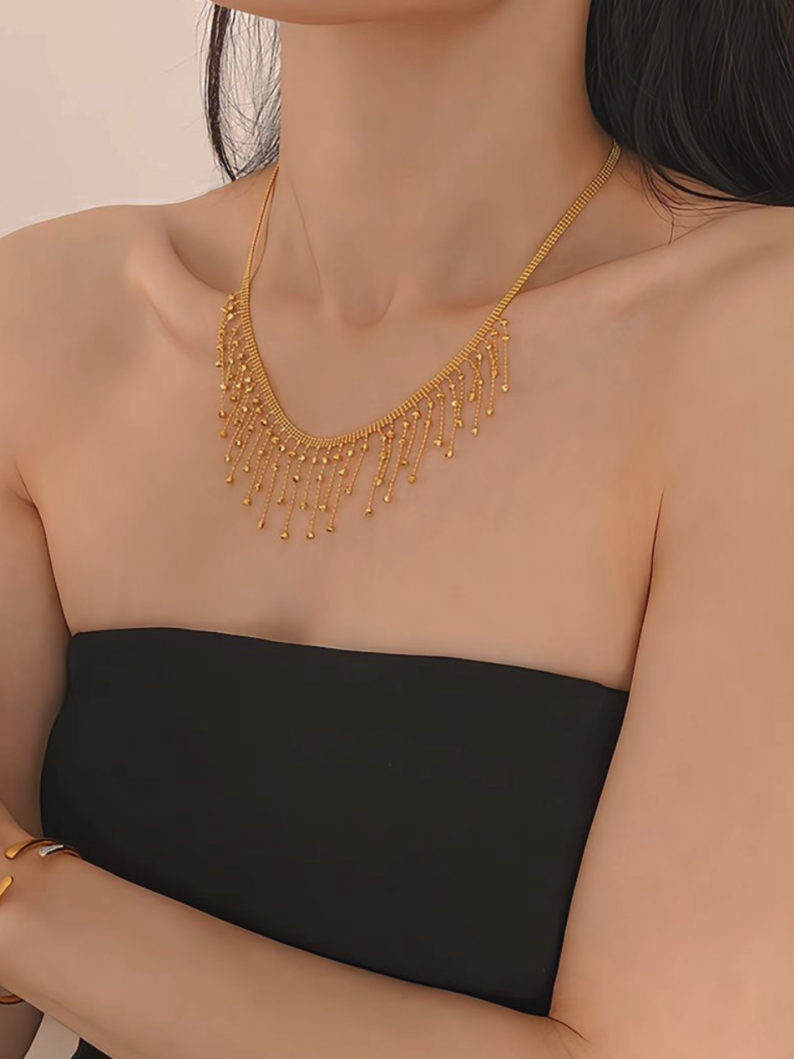 Faye Necklace | 24k Gold Plated