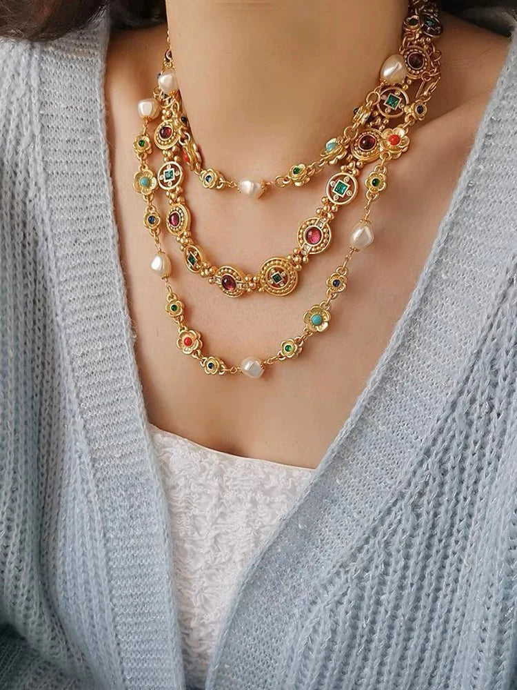 Nora Necklace | 24k Gold Plated